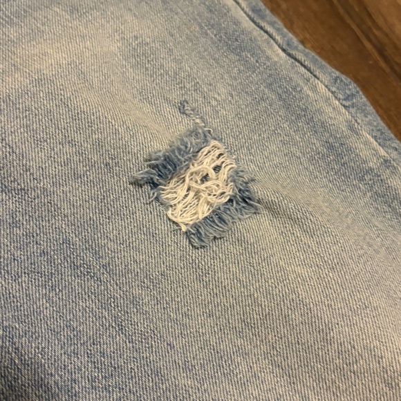 Pistola | Straight Leg Light Wash Button Fly Cropped Jeans - Picture 6 of 12